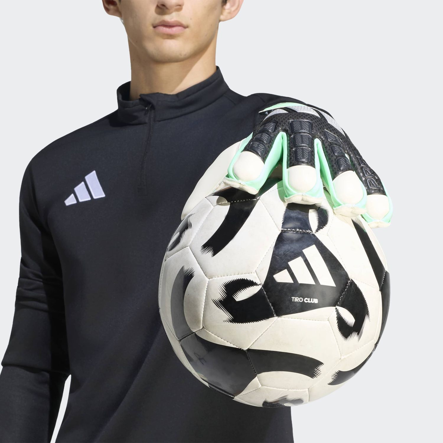 PREDATOR MATCH FS GLOVES (GREEN/BLACK/WHITE)