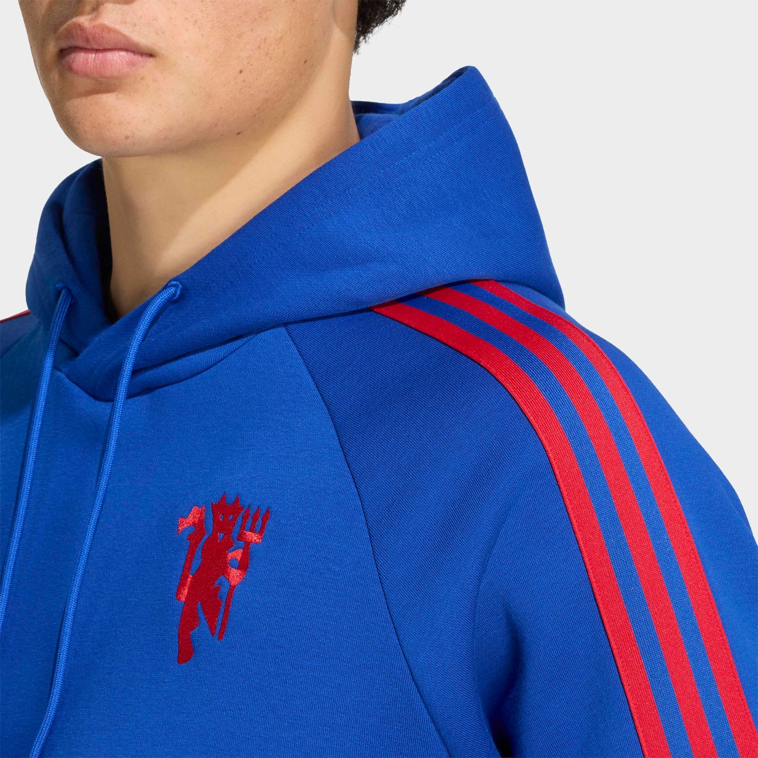 MANCHESTER UNITED 26/27 ORIGINALS HOODIE (BLUE/RED)