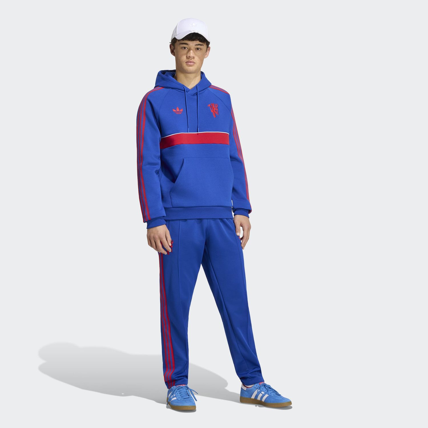 MANCHESTER UNITED 26/27 ORIGINALS HOODIE (BLUE/RED)