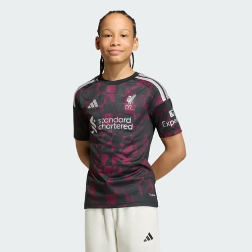 LIVERPOOL 26/27 THIRD JERSEY YOUTH (BLACK/PINK)