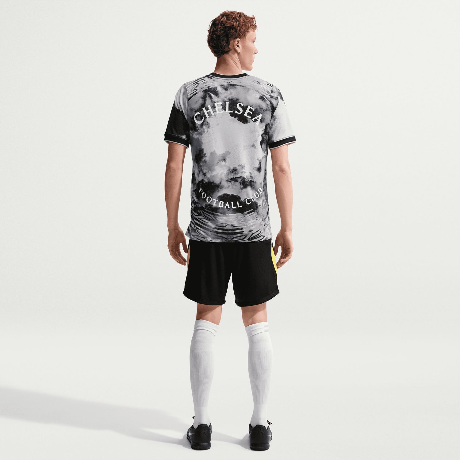 CHELSEA 26/27 PREMATCH JERSEY (GRAY/BLACK)