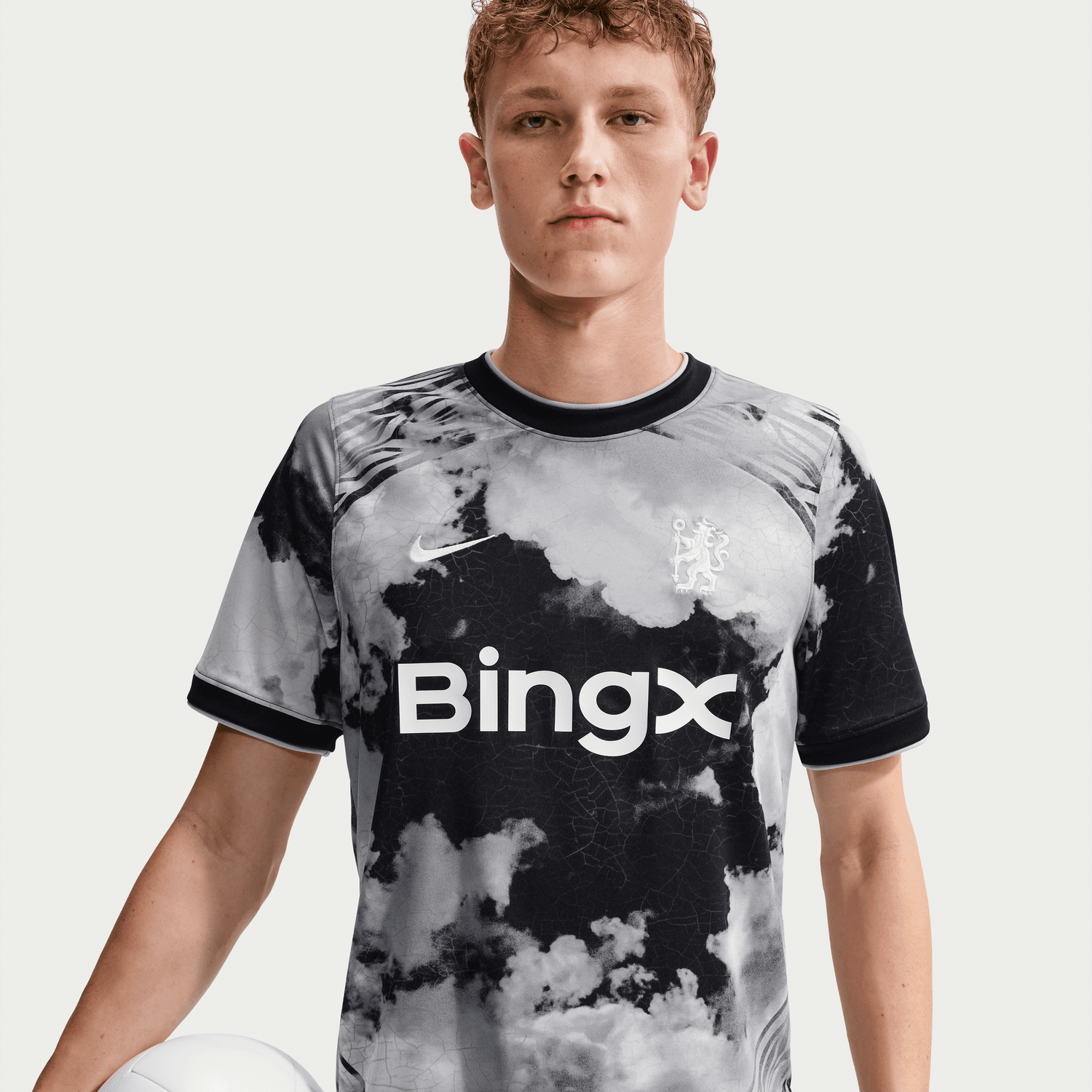 CHELSEA 26/27 PREMATCH JERSEY (GRAY/BLACK)