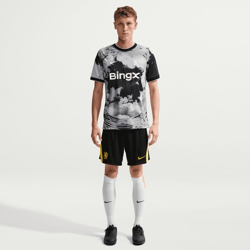 CHELSEA 26/27 PREMATCH JERSEY (GRAY/BLACK)