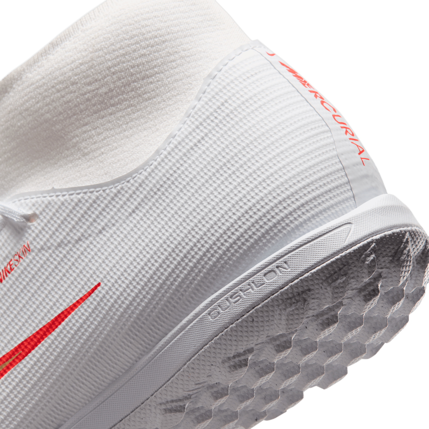 MERCURIAL SUPERFLY 11 ACADEMY TF (WHITE/GOLD)