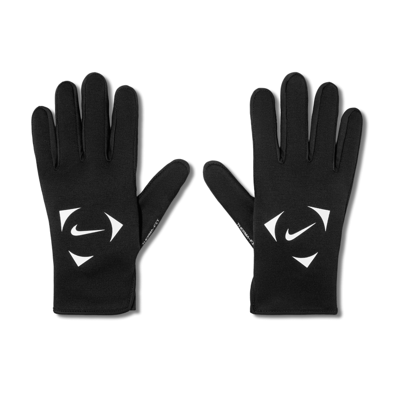 THERMA-FIT ACADEMY FIELD GLOVES (BLACK/WHITE)