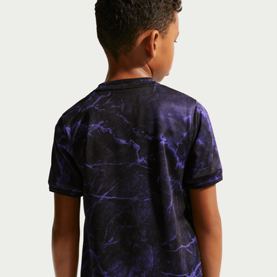 FC BARCELONA 26/27 PREMATCH JERSEY YOUTH (BLACK/PURPLE)