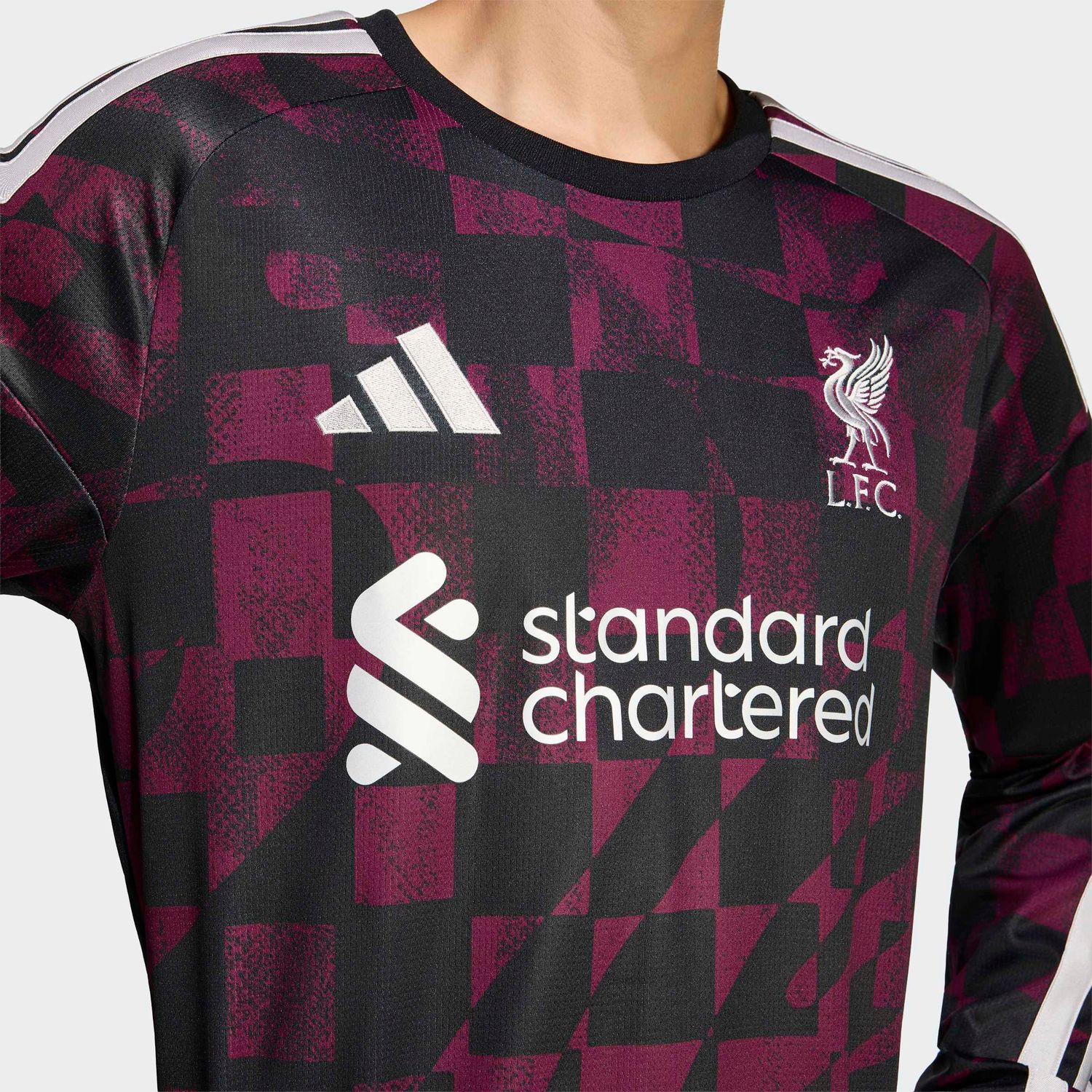 LIVERPOOL 26/27 THIRD JERSEY LS (BLACK/PINK)