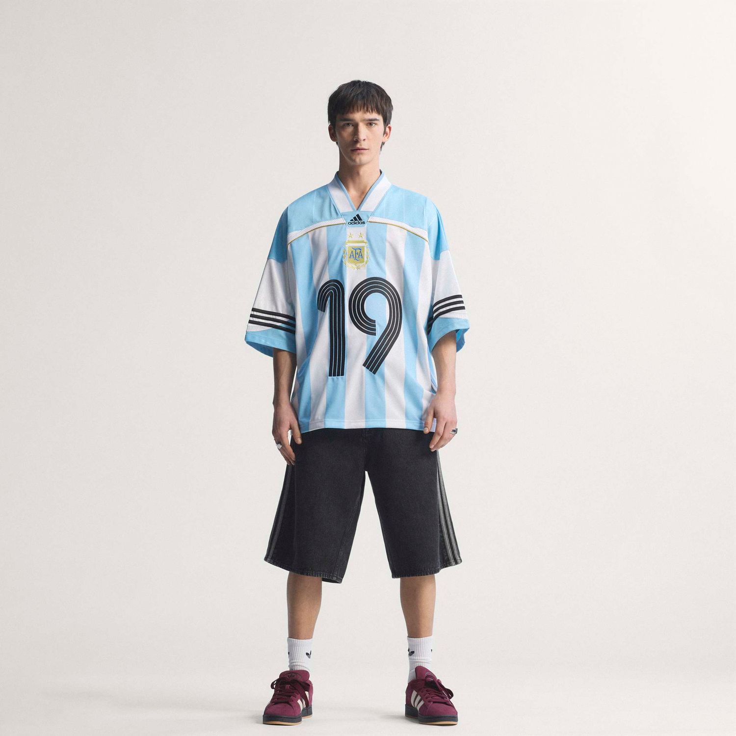 ARGENTINA BRINGBACK REMIXED JERSEY (BLUE/WHITE)