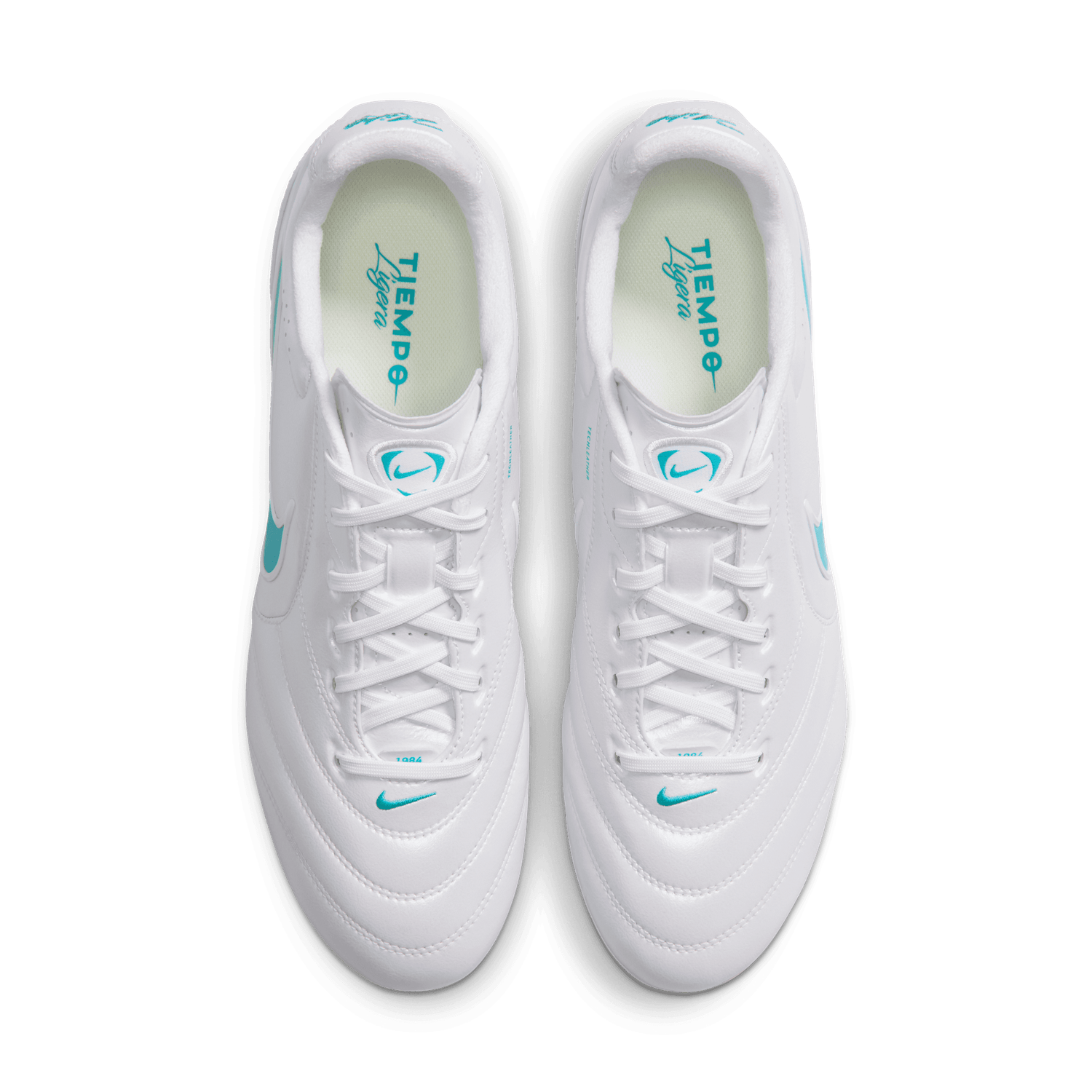 TIEMPO LIGERA PRO FG (WHITE/TEAL)
