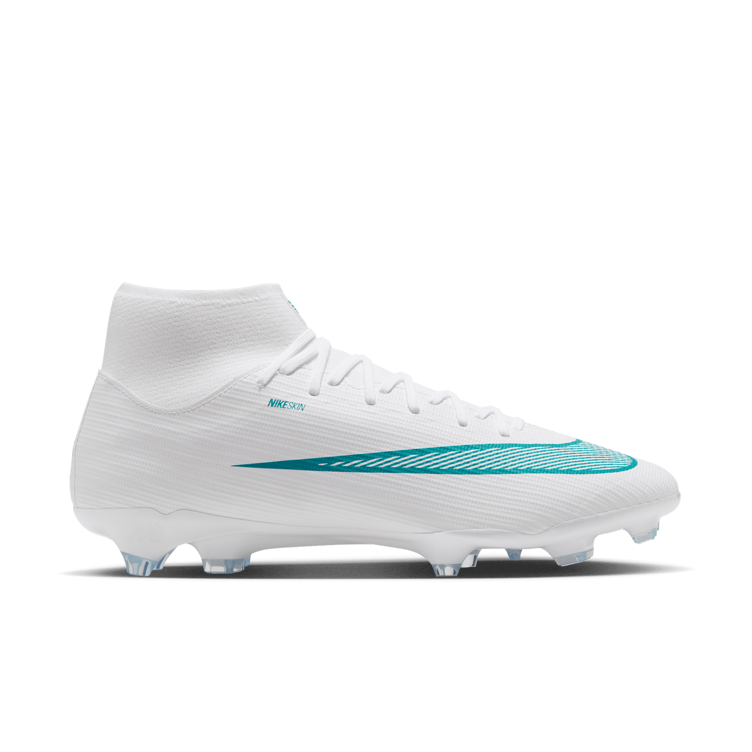 MERCURIAL SUPERFLY 11 ACADEMY FG/MG (WHITE/TEAL)