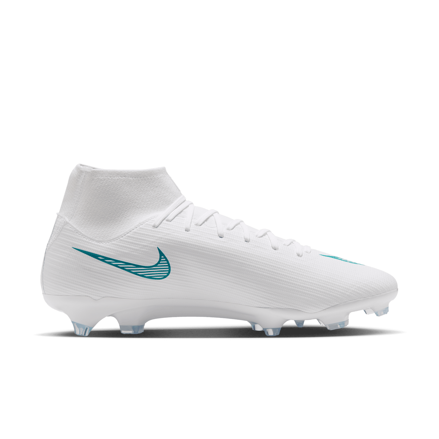 MERCURIAL SUPERFLY 11 ACADEMY FG/MG (WHITE/TEAL)