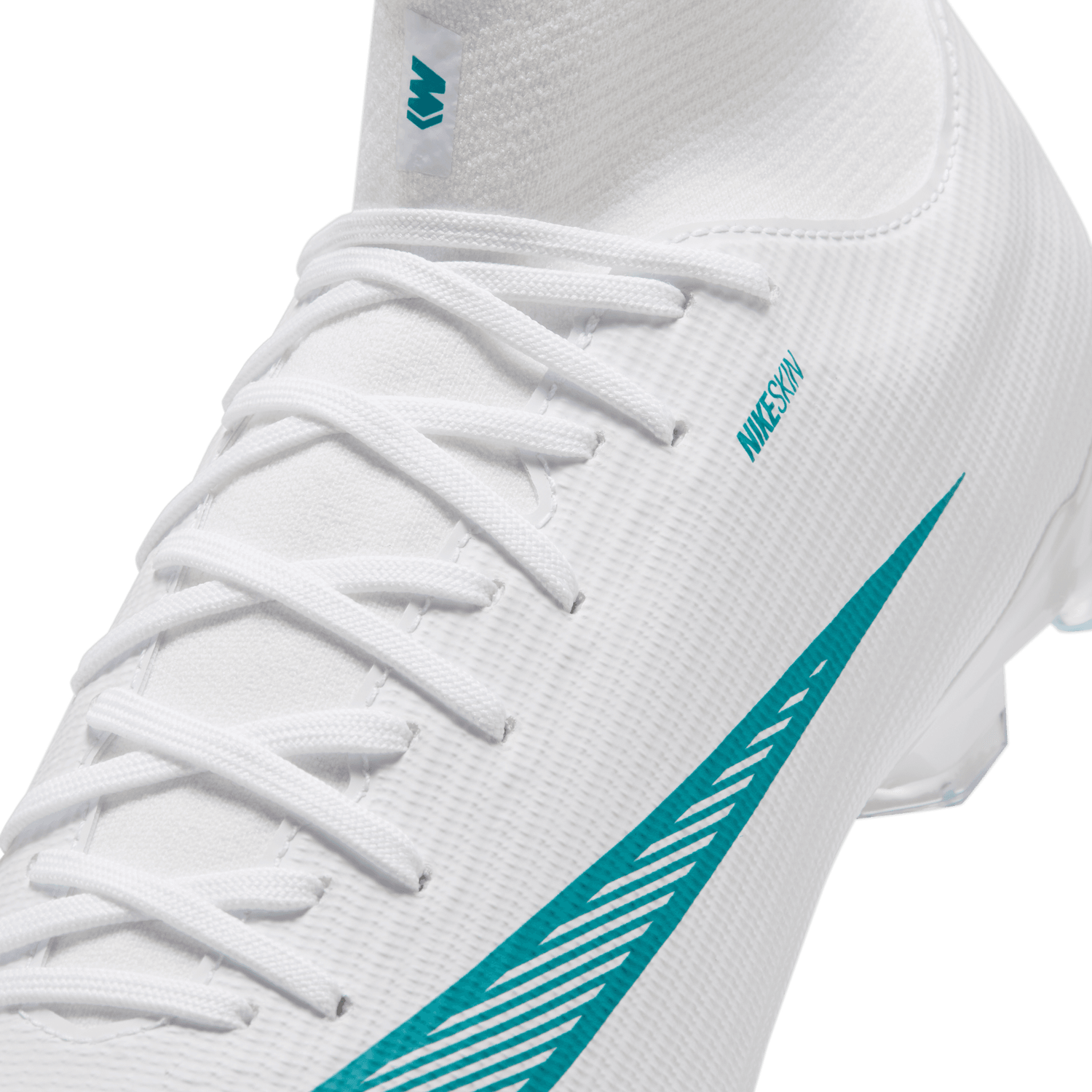 MERCURIAL SUPERFLY 11 ACADEMY FG/MG (WHITE/TEAL)