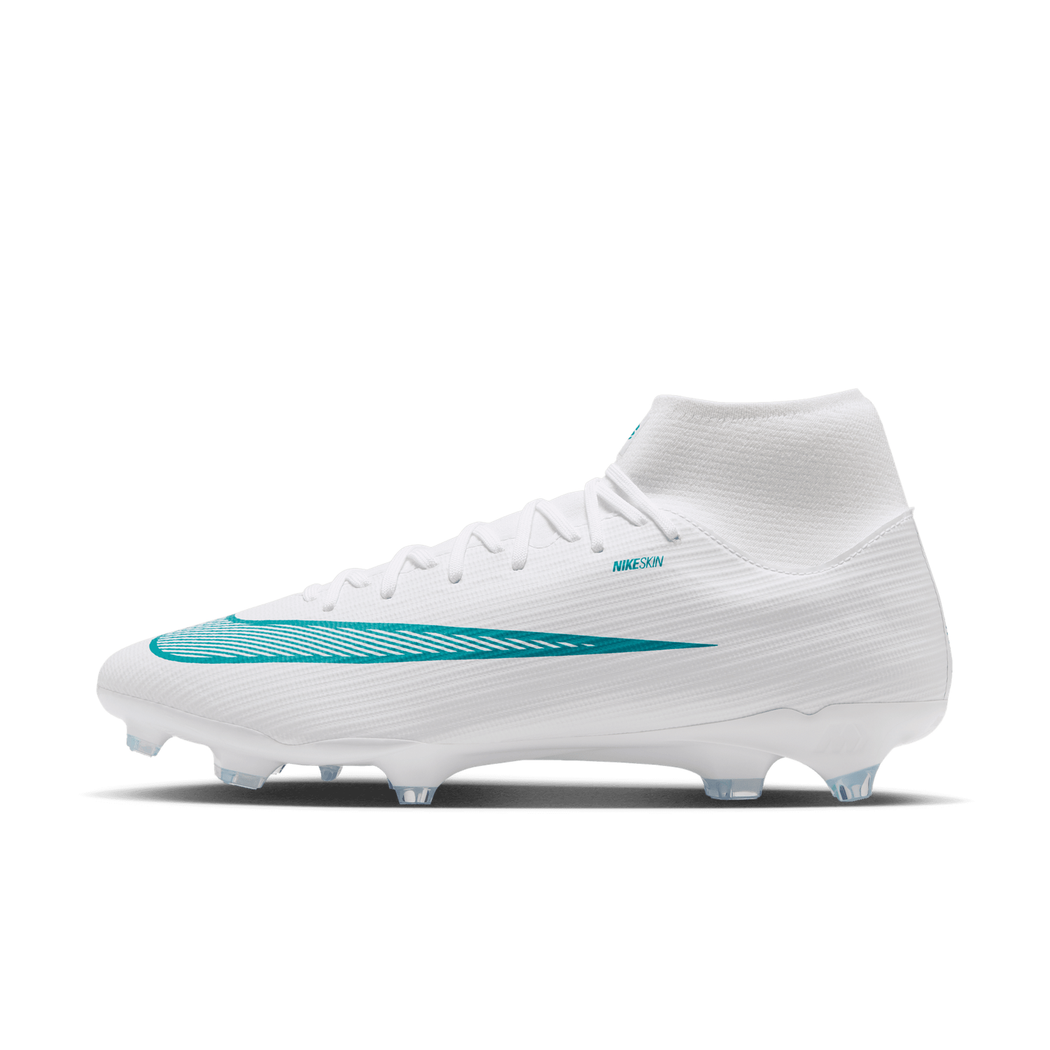 MERCURIAL SUPERFLY 11 ACADEMY FG/MG (WHITE/TEAL)