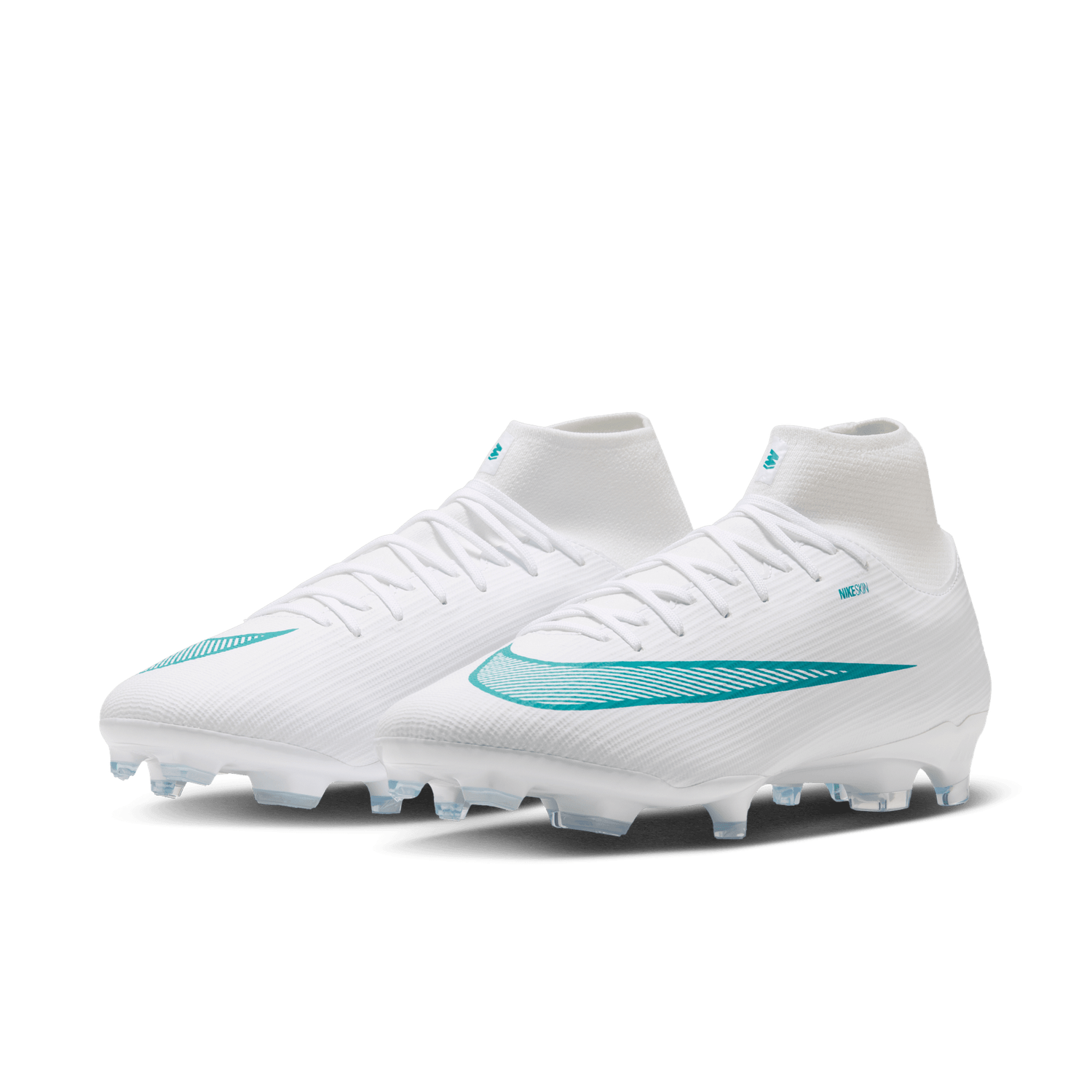 MERCURIAL SUPERFLY 11 ACADEMY FG/MG (WHITE/TEAL)