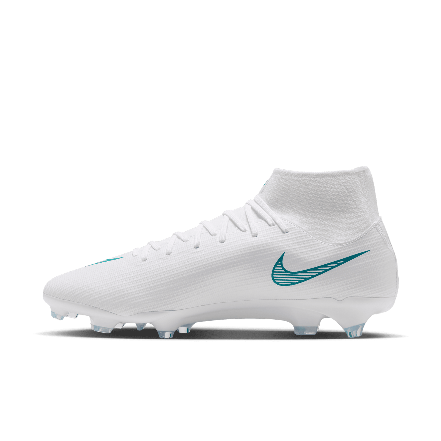 MERCURIAL SUPERFLY 11 ACADEMY FG/MG (WHITE/TEAL)