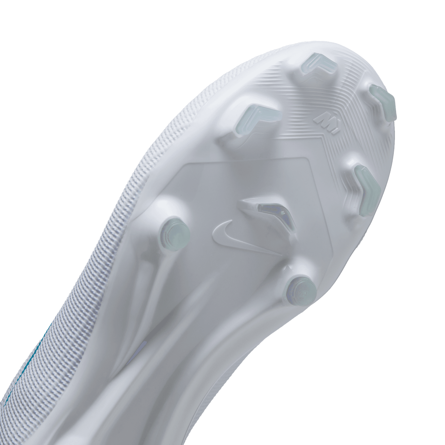 MERCURIAL SUPERFLY 11 ACADEMY FG/MG JR (WHITE/TEAL)