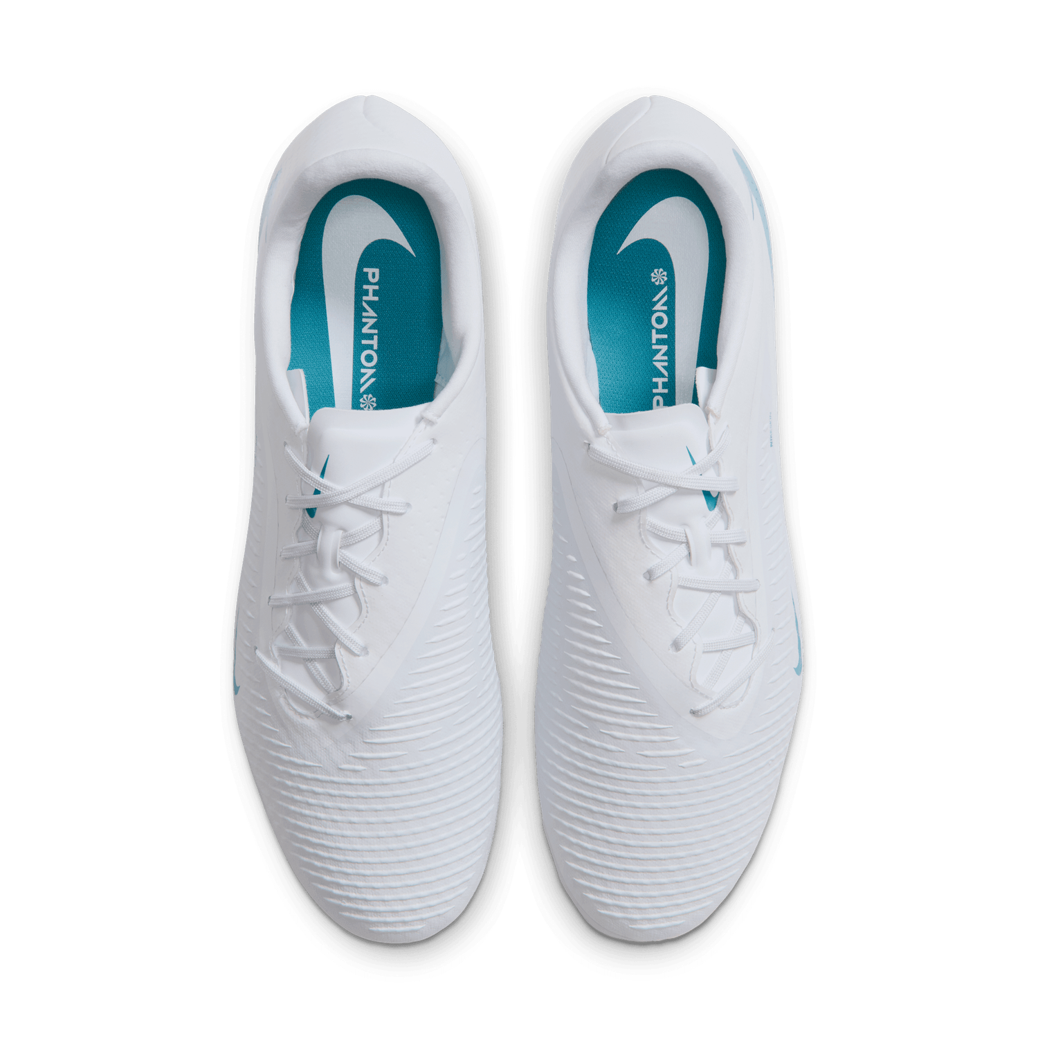 PHANTOM 6 LOW ACADEMY FG/MG (WHITE/TEAL)