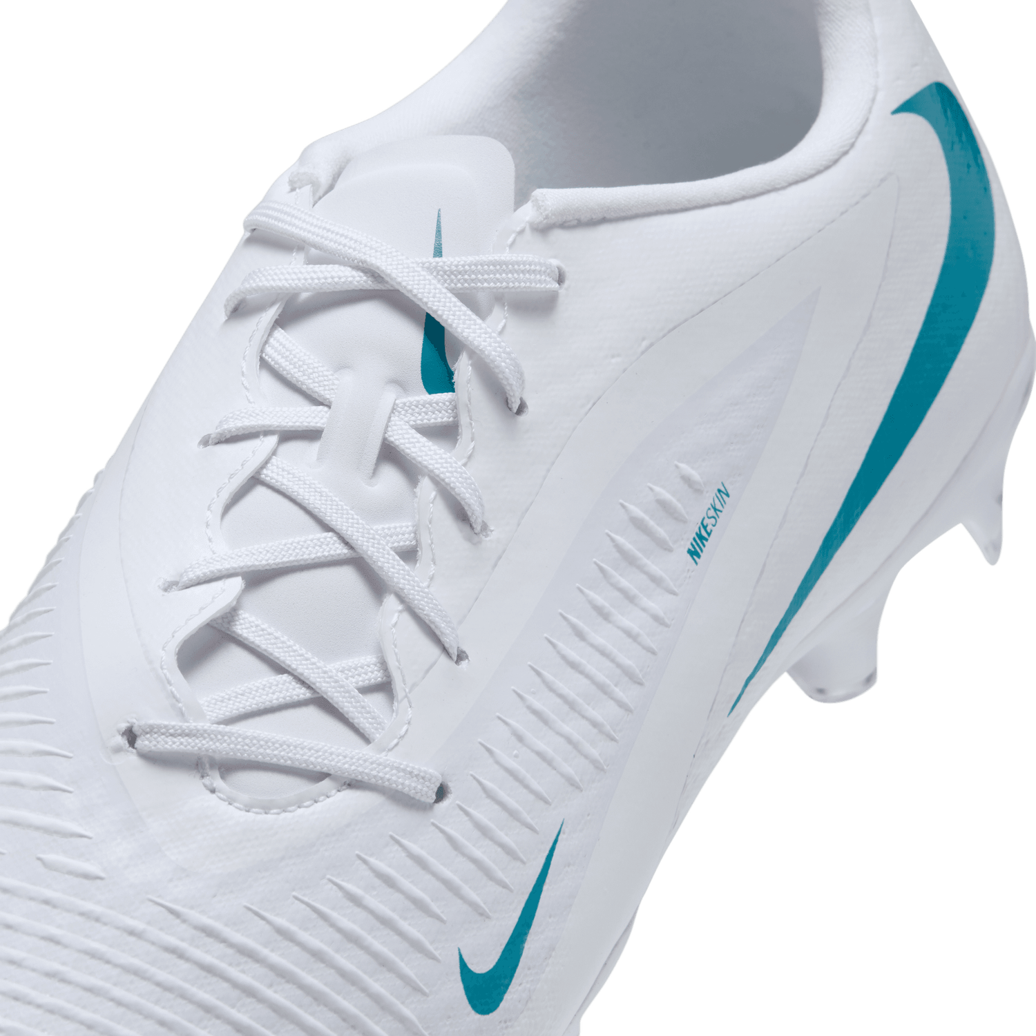 PHANTOM 6 LOW ACADEMY FG/MG (WHITE/TEAL)
