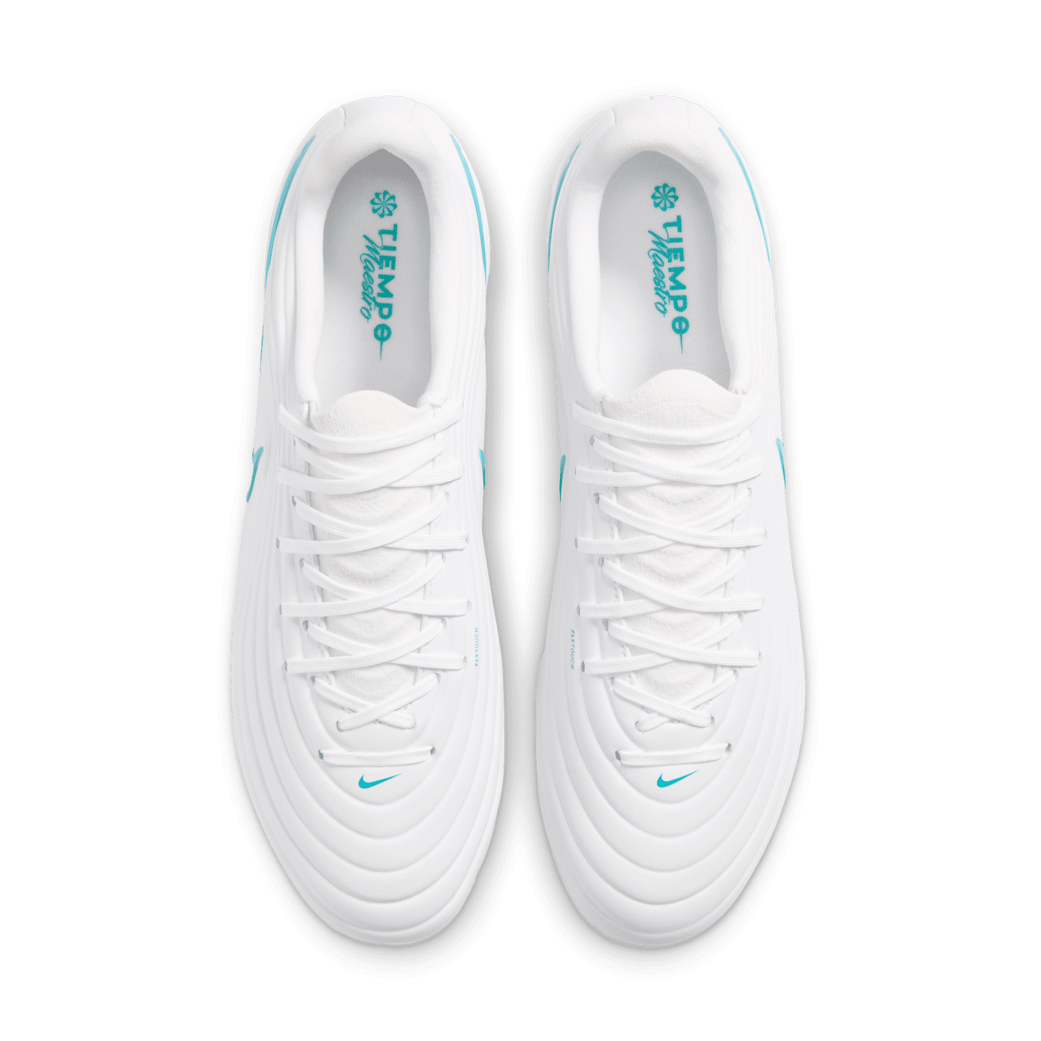 TIEMPO MAESTRO ACADEMY FG/MG (WHITE/TEAL)