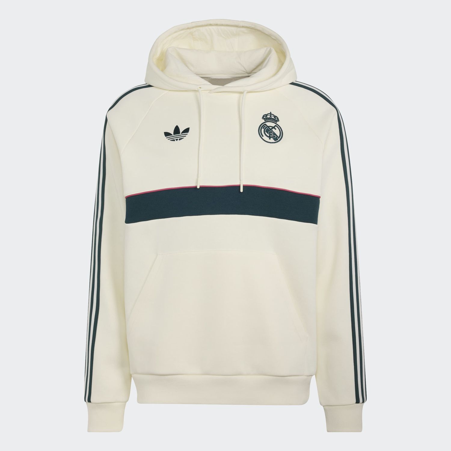 REAL MADRID 26/27 ORIGINALS HOODIE (CREAM/GREEN)