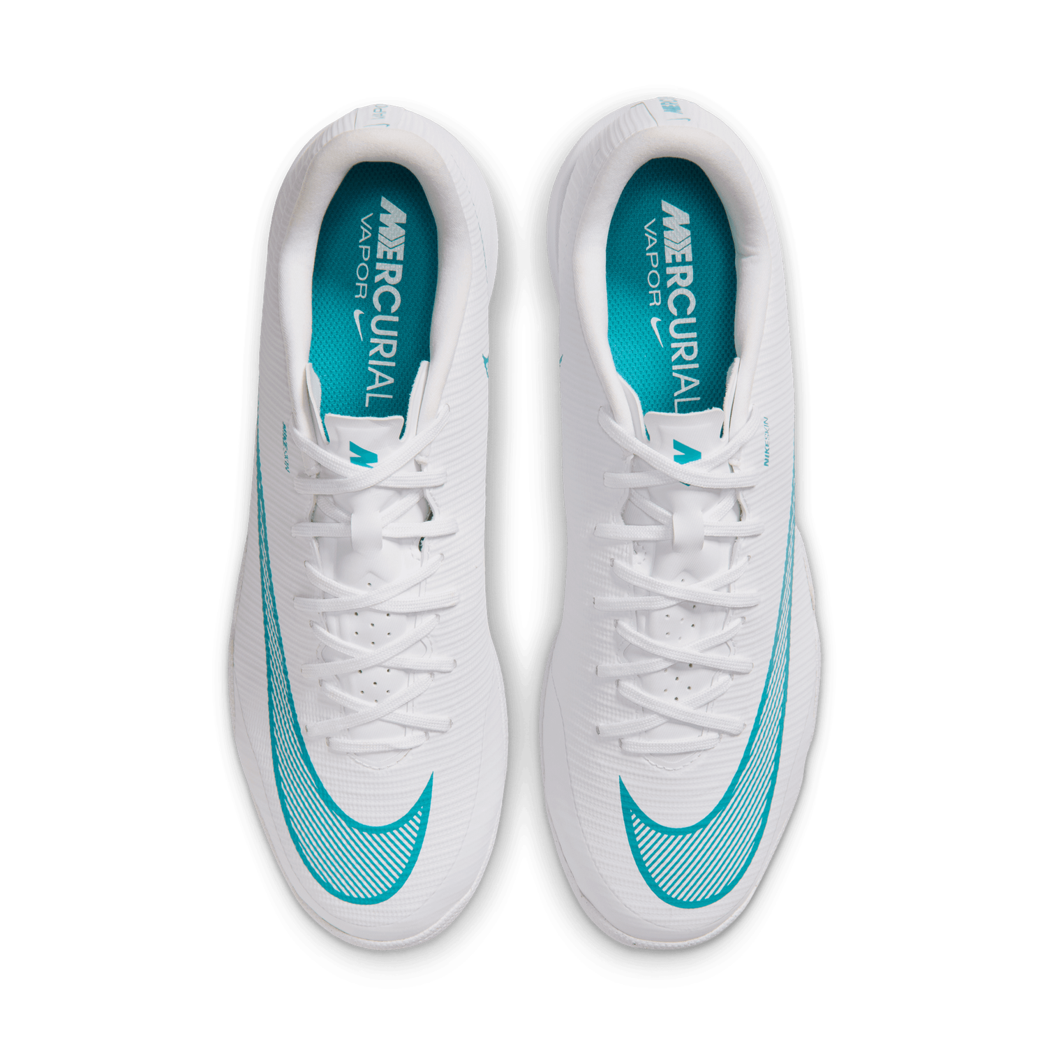 MERCURIAL VAPOR 17 ACADEMY IC (WHITE/TEAL)
