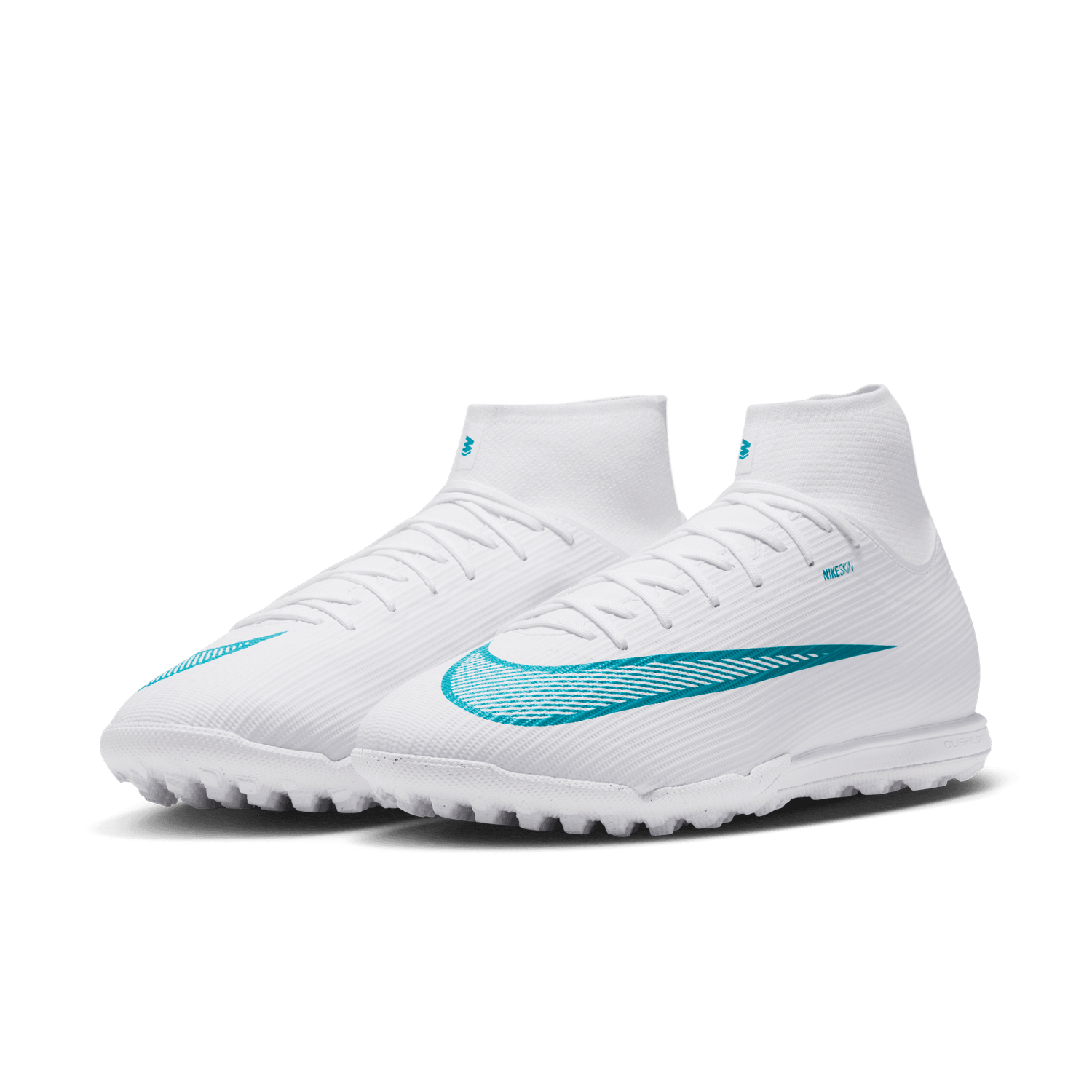 MERCURIAL SUPERFLY 11 ACADEMY TF (WHITE/TEAL)
