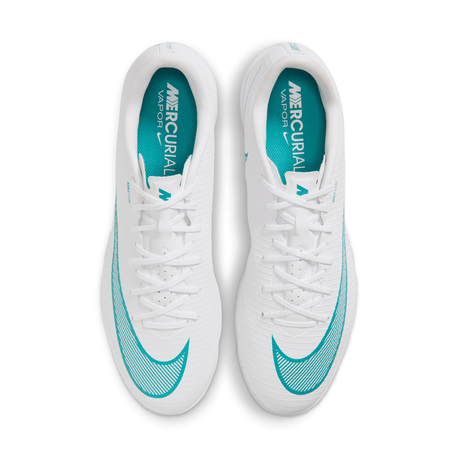 MERCURIAL VAPOR 17 ACADEMY TF (WHITE/TEAL)