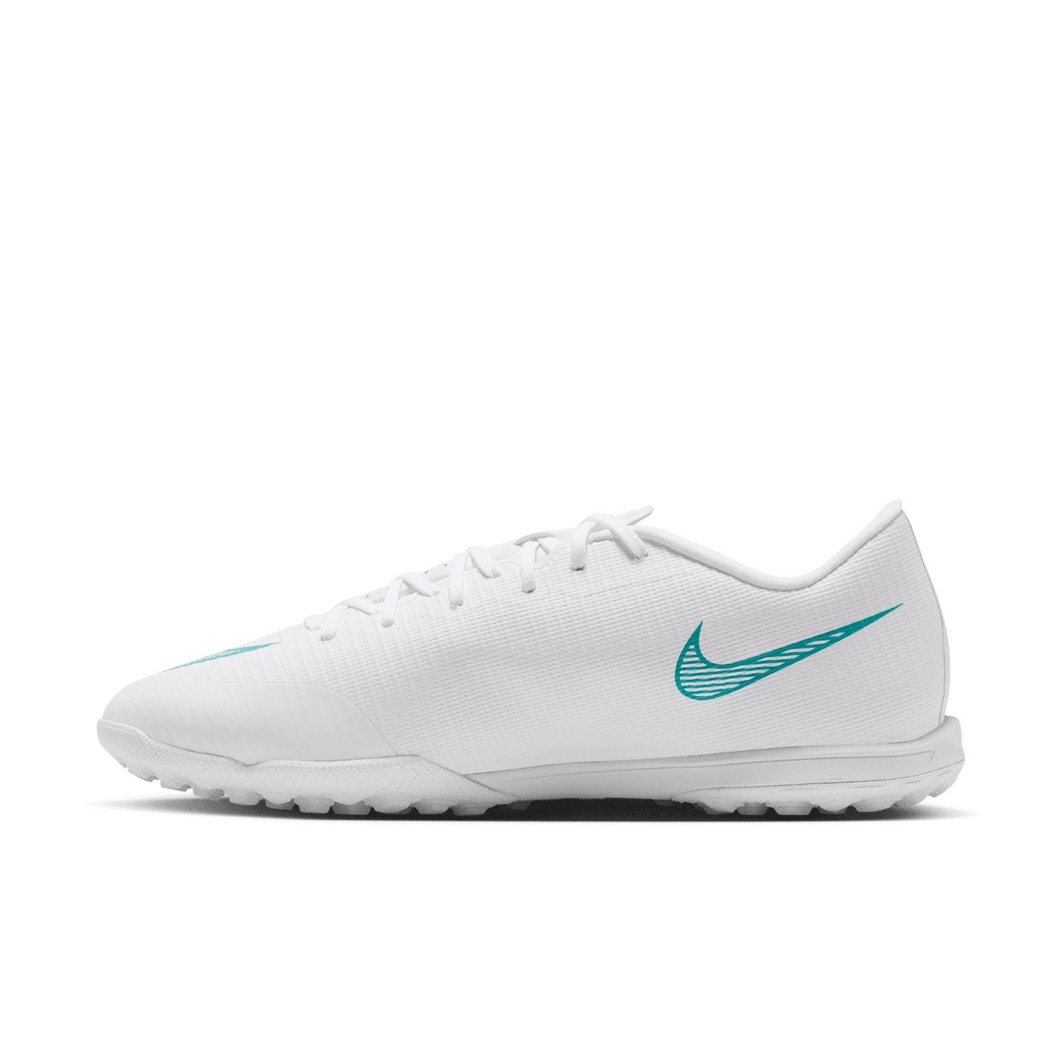 MERCURIAL VAPOR 17 ACADEMY TF (WHITE/TEAL)