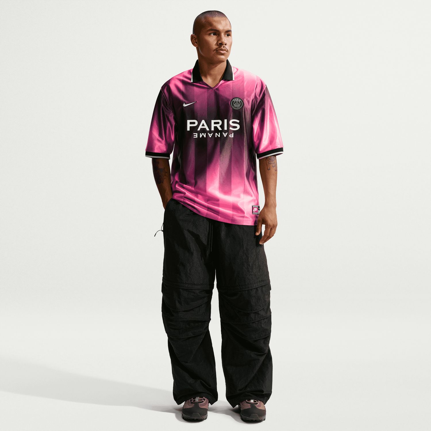 PSG 26/27 ENERGY SS JERSEY (BLACK/PINK)