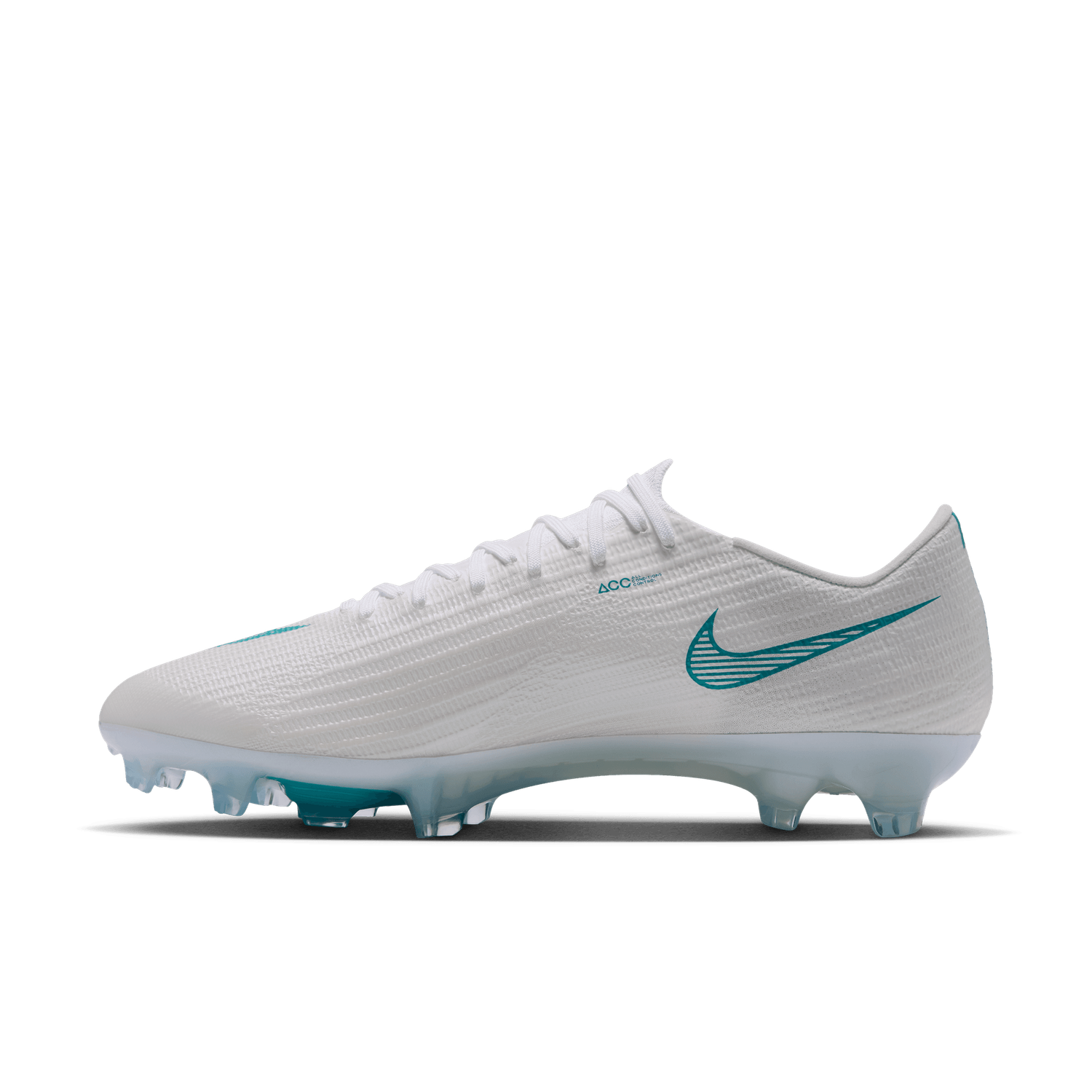 MERCURIAL SUPERFLY 11 ELITE FG (WHITE/TEAL)