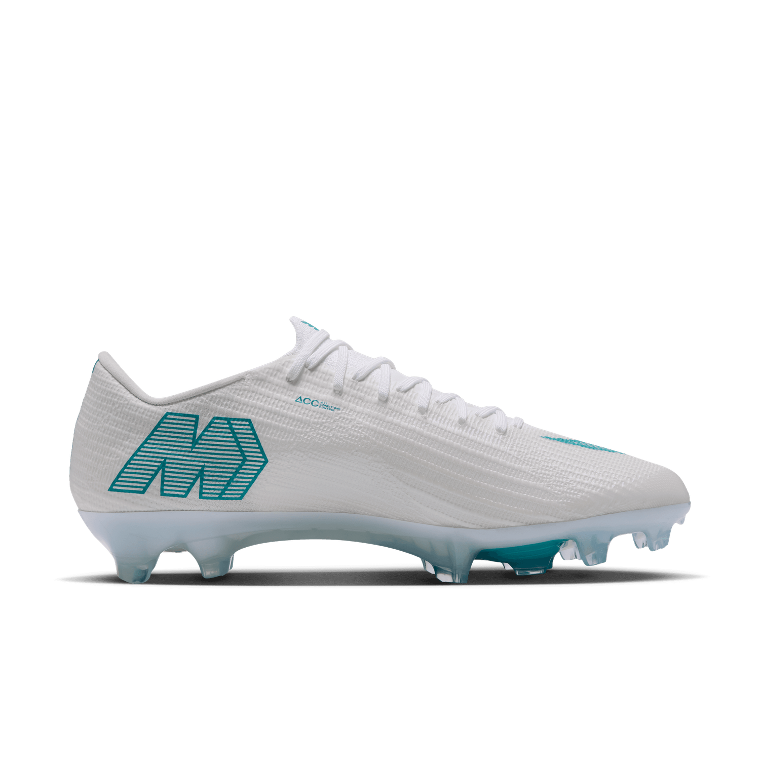 MERCURIAL SUPERFLY 11 ELITE FG (WHITE/TEAL)