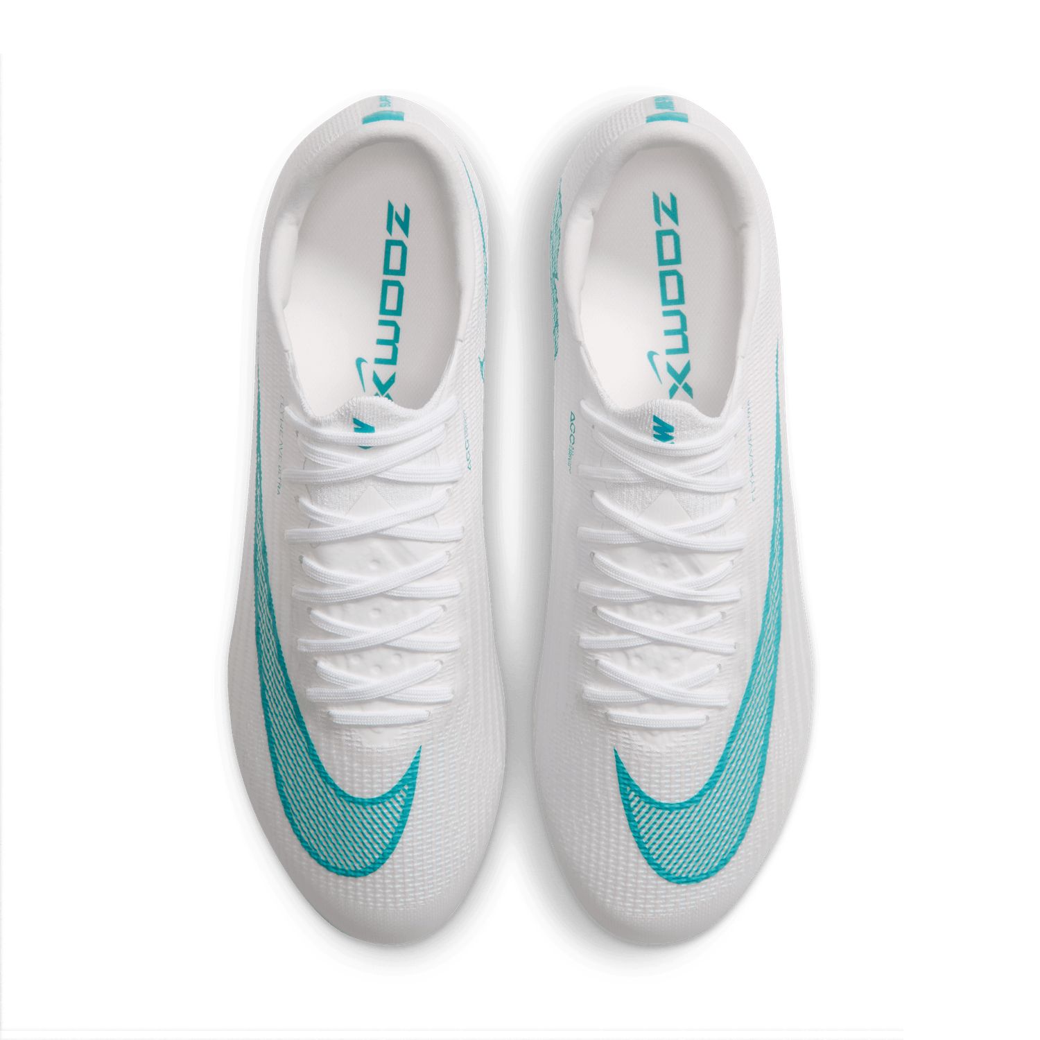 MERCURIAL SUPERFLY 11 ELITE FG (WHITE/TEAL)