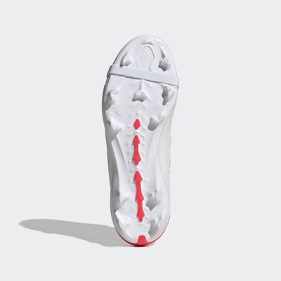 PREDATOR LEAGUE FT DB FG JR (WHITE/RED)