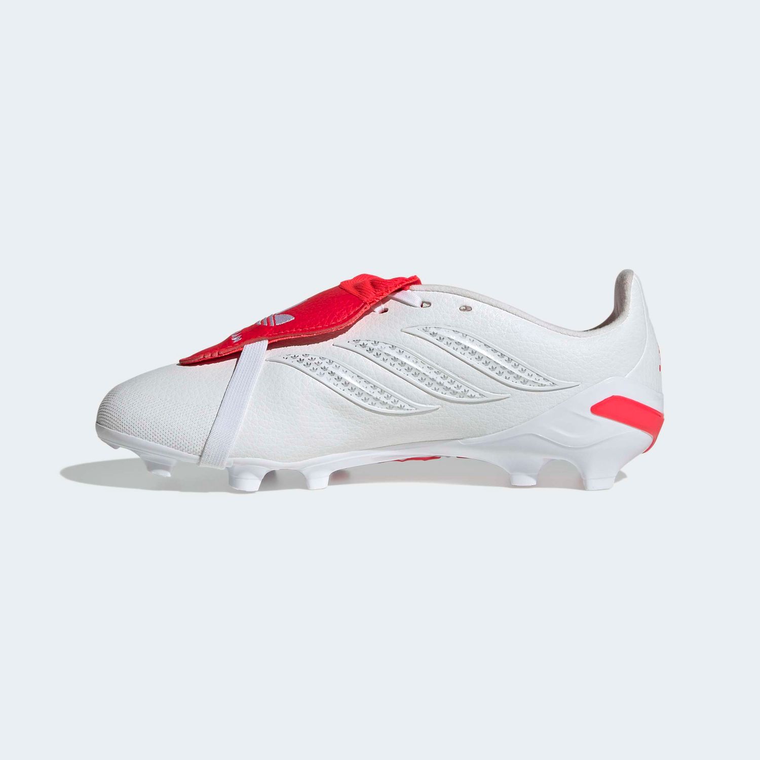 PREDATOR LEAGUE FT DB FG JR (WHITE/RED)