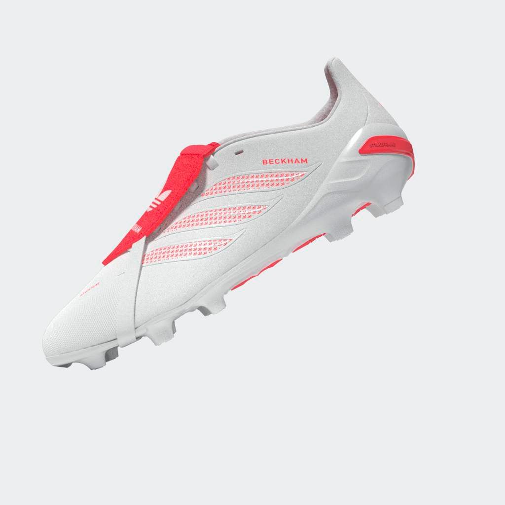 PREDATOR LEAGUE FT DB FG JR (WHITE/RED)