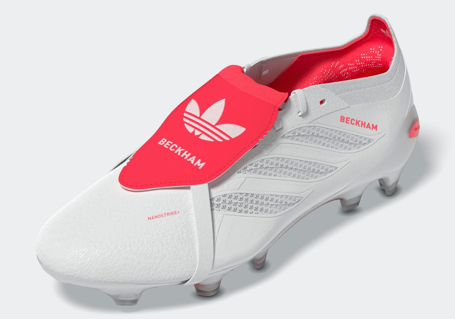 PREDATOR ELITE FT DB FG (WHITE/RED)