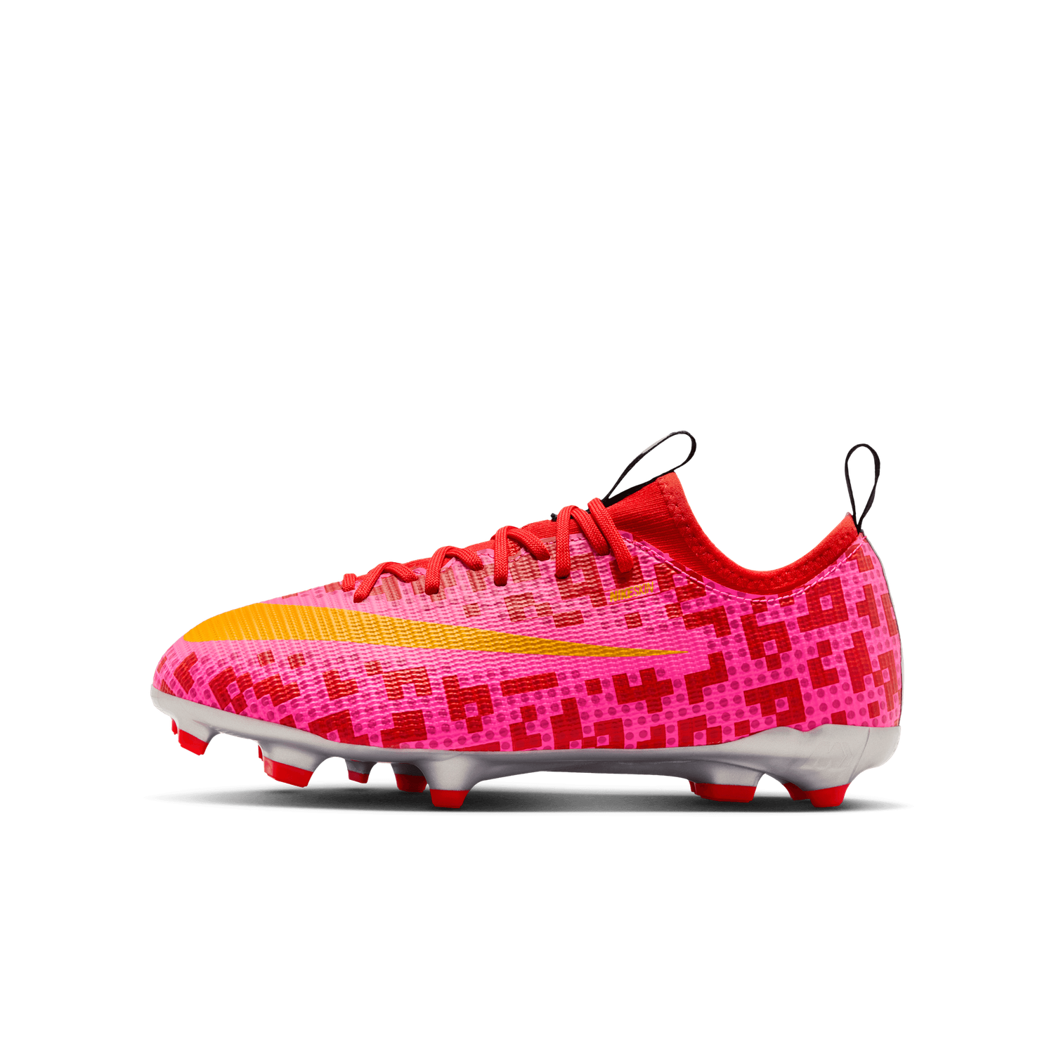 MERCURIAL VAPOR 17 ACADEMY LEGO FG/MG JR (PINK/YELLOW)