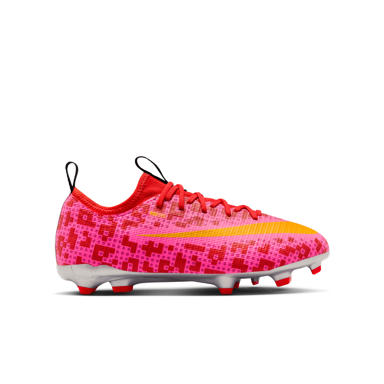 MERCURIAL VAPOR 17 ACADEMY LEGO FG/MG JR (PINK/YELLOW)