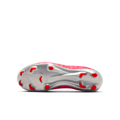MERCURIAL VAPOR 17 ACADEMY LEGO FG/MG JR (PINK/YELLOW)
