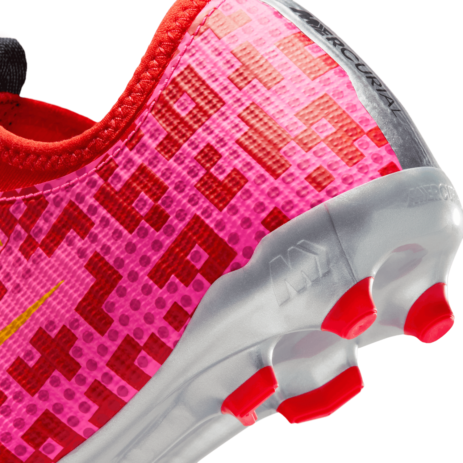 MERCURIAL VAPOR 17 ACADEMY LEGO FG/MG JR (PINK/YELLOW)
