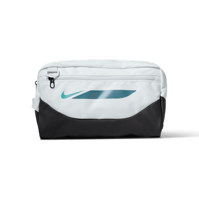 ACADEMY SHOE BAG 26 (WHITE/TEAL)