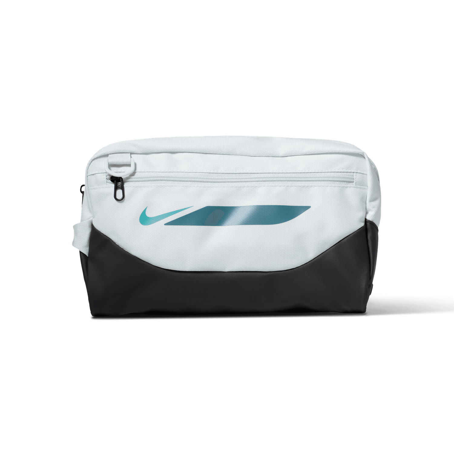 ACADEMY SHOE BAG 26 (WHITE/TEAL)