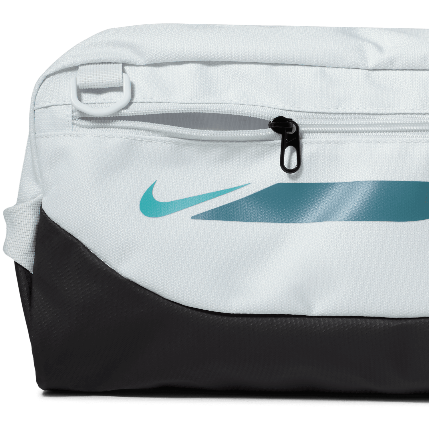 ACADEMY SHOE BAG 26 (WHITE/TEAL)