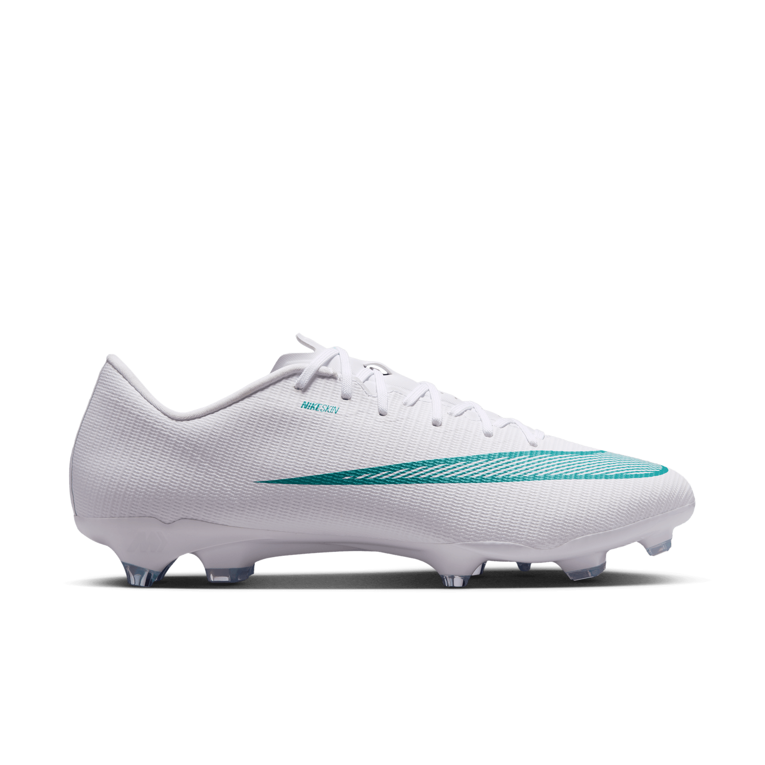 MERCURIAL VAPOR 17 ACADEMY FG/MG (WHITE/TEAL)