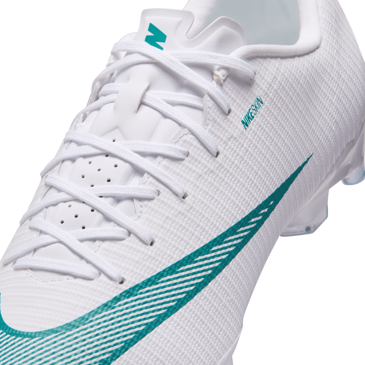 MERCURIAL VAPOR 17 ACADEMY FG/MG (WHITE/TEAL)