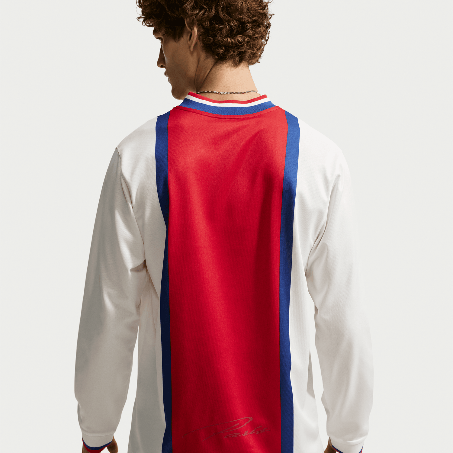 PSG 26/27 ENERGY LS AWAY JERSEY (WHITE/RED)