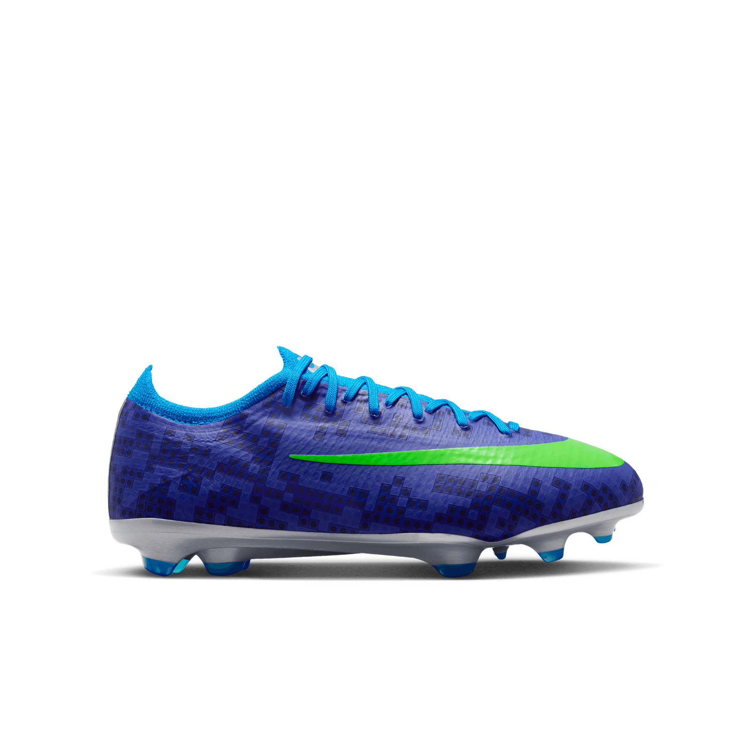 MERCURIAL VAPOR 17 PRO LEGO FG JR (PURPLE/GREEN)
