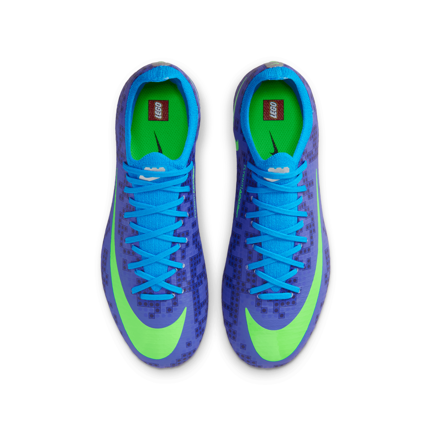 MERCURIAL VAPOR 17 PRO LEGO FG JR (PURPLE/GREEN)