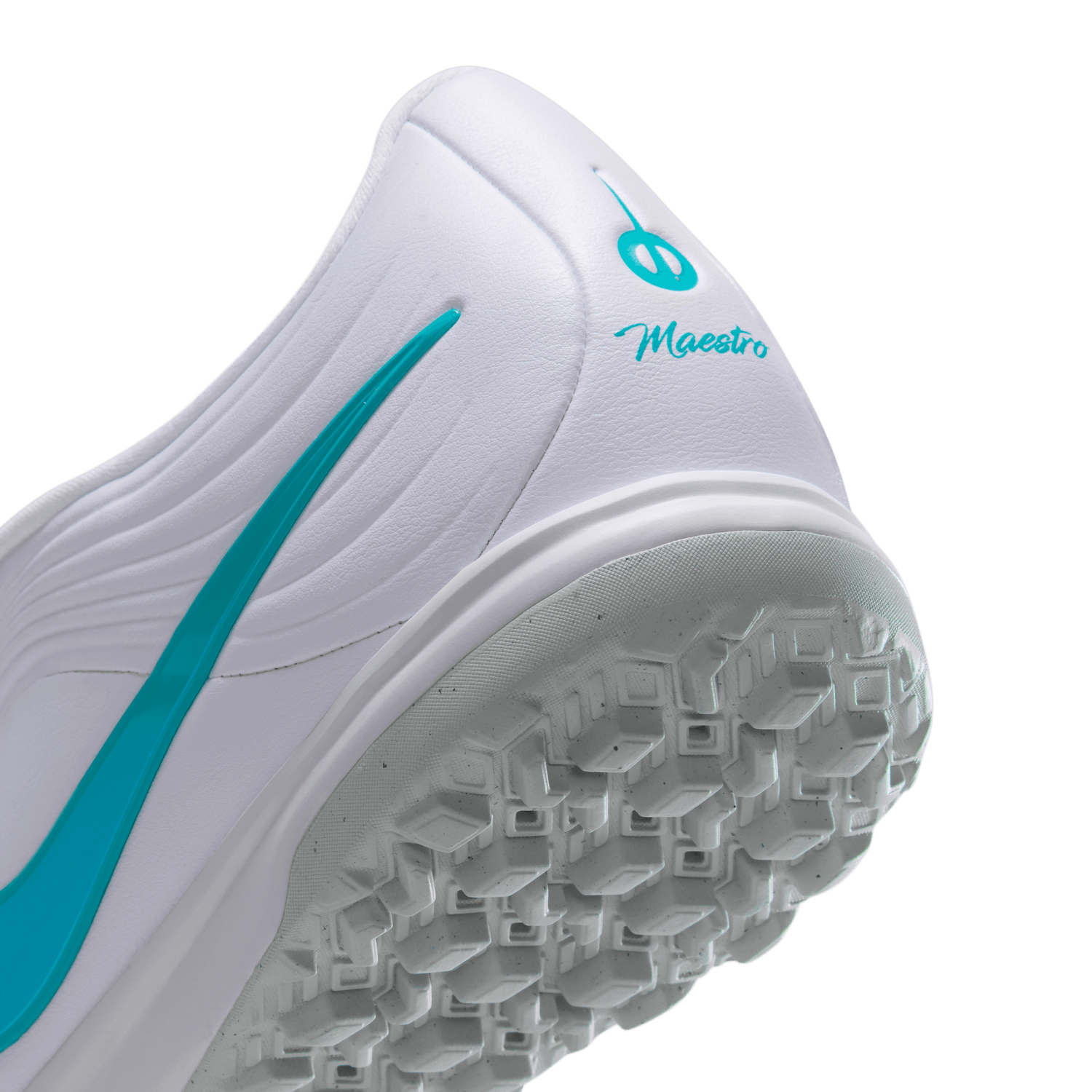 TIEMPO MAESTRO ACADEMY TF (WHITE/TEAL)