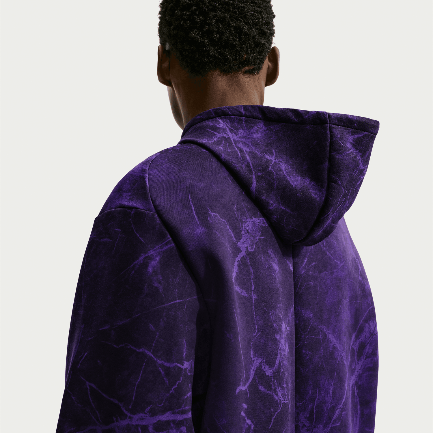 FC BARCELONA 26/27 AWAY PULLOVER HOODIE (PURPLE/GOLD)